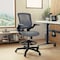Flash Furniture Drafting Chair Dark Gray Mesh Drafting Chair, Mesh, Dark Gray BL-ZP-8805D-DKGY-GG - alternate 1